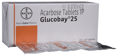 Glucobay 25 Tablet