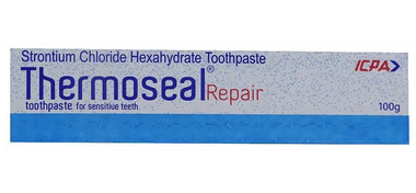 Thermoseal Repair Toothpaste with Strontium Chloride Hexahydrate | For Sensitive Teeth