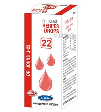 Dr. Johns J-22 Herpes Drop Dr. Johns J-22 Herpes Drop
