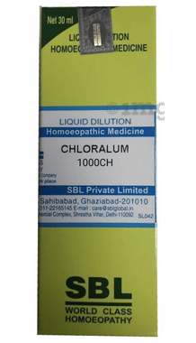 SBL Chloralum Dilution 1000 CH