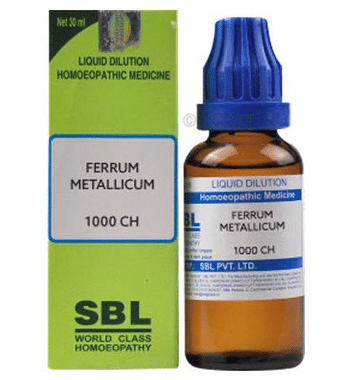 SBL Ferrum Metallicum Dilution 1000 CH