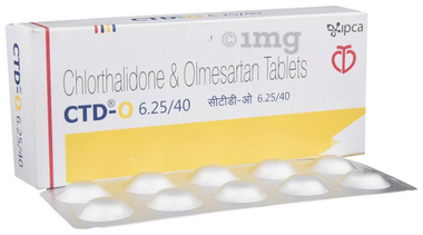 CTD-O 6.25/40 Tablet