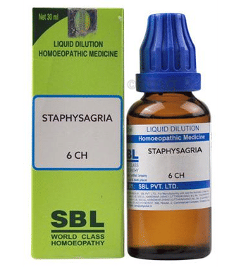 SBL Staphysagria Dilution 6 CH SBL Staphysagria Dilution 6 CH