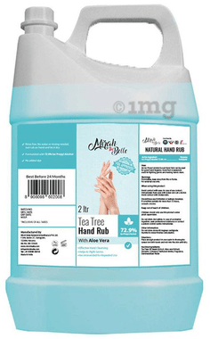 Mirah Belle Hand Rub Tea Tree with Aloe Vera Sanitizer