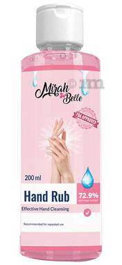Mirah Belle Hand Rub Sanitizer (200ml Each) Regular