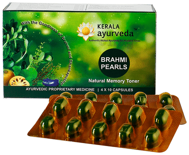 Kerala Ayurveda Brahmi Pearls | Memory & Focus Support