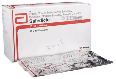 Safediclo 20mg/100mg Capsule SR