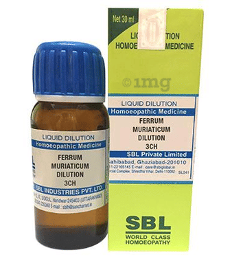 SBL Ferrum Muriaticum Dilution 3 CH SBL Ferrum Muriaticum Dilution 3 CH