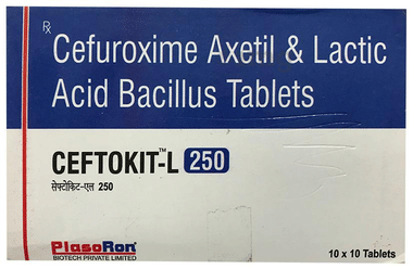 Ceftokit-L 250 Tablet