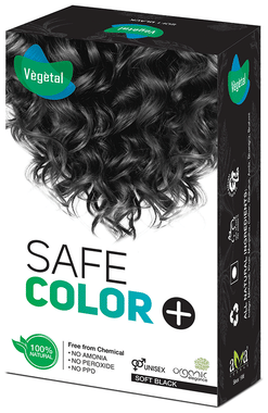 Vegetal Safe Color Sachet (50gm Each) Soft Black