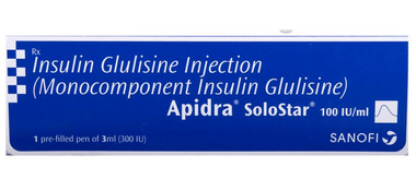 Apidra Solostar 100IU/ml Injection