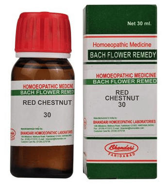 Bhandari Bach Flower Red Chestnut 30 Bhandari Bach Flower Red Chestnut 30