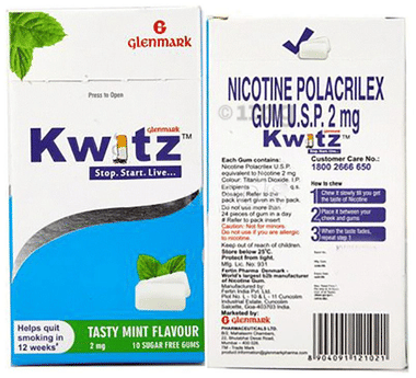 Kwitz 2mg Chewing Gums