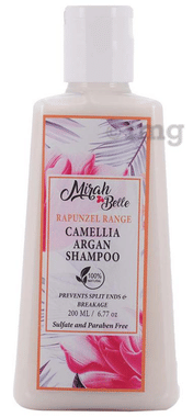 Mirah Belle Camellia Argan Rapunzel  Range Shampoo (200ml Each)
