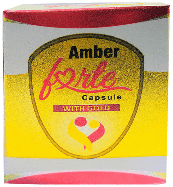 Amber Forte Capsule with Gold Amber Forte Capsule with Gold