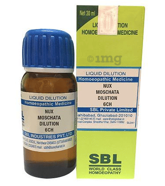 SBL Nux Moschata Dilution 6 CH