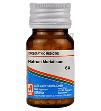 ADEL Natrum Muriaticum Biochemic Tablet 6X ADEL Natrum Muriaticum Biochemic Tablet 6X