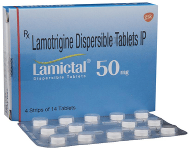 Lamictal 50mg Tablet DT