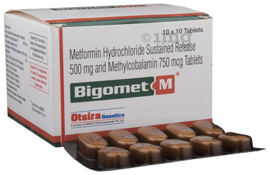 Bigomet M  Tablet SR