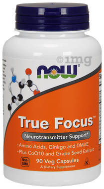 Now True Focus Veg Capsules Now True Focus Veg Capsules