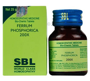 SBL Ferrum Phosphoricum Biochemic Tablet 200X