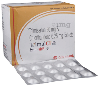 Telma-CT 80/6.25 Tablet