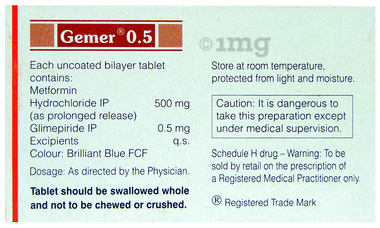 Gemer 0.5 Tablet PR