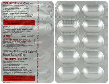 Tolmove 450mg Tablet SR