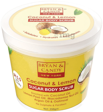 Bryan & Candy Sugar Body Scrub Coconut & lemon