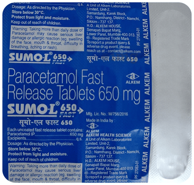 Sumo L 650 Fast Tablet