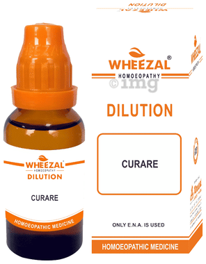 Wheezal Curare Dilution 200 Wheezal Curare Dilution 200