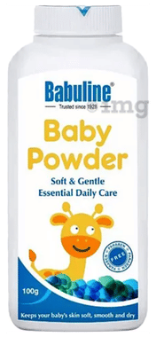 Babuline Baby Powder | Safe & Gentle Baby Powder For Newborn Babies | Baby Talcum Powder | Paraben Free Soft Baby Powder With No Harmful Chemicals