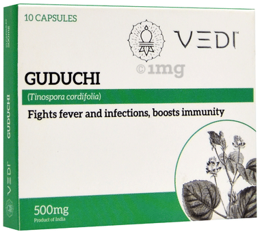 Vedi Guduchi 500mg Capsule