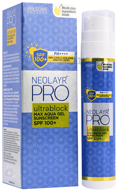 Neolayr Pro Ultrablock Max Aqua Gel Sunscreen Spf 100+