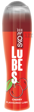 Skore Skin-Friendly Water-Based Lubricant | Flavour Cherry