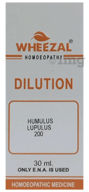 Wheezal Humulus Lupulus Dilution 200 Wheezal Humulus Lupulus Dilution 200