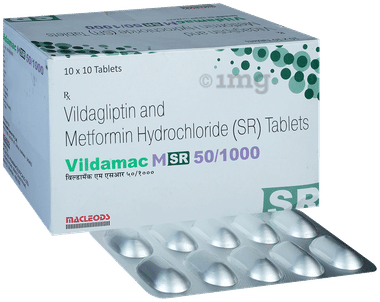 Vildamac M SR 50/1000 Tablet