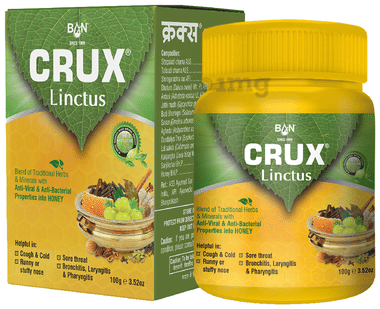Ban Labs Crux Linctus | Helps to Relieve Cough & Cold