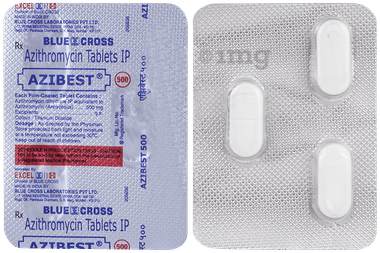 Azibest 500mg Tablet