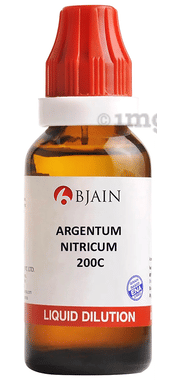 Bjain Argentum Nitricum Dilution 200C