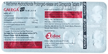 Galega G 2mg/500mg Tablet