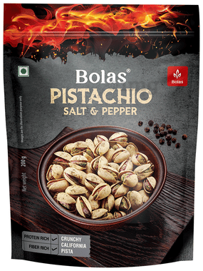 Bolas Salt & Pepper Pistachios
