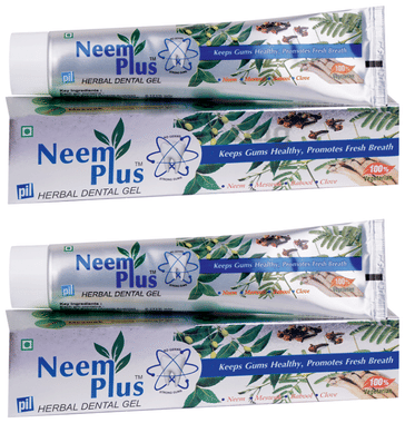 PIL Neem Plus Herbal Dental Gel (100gm Each)