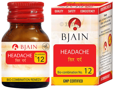 Bjain Bio-Combination No.12 (Headache) Tablet