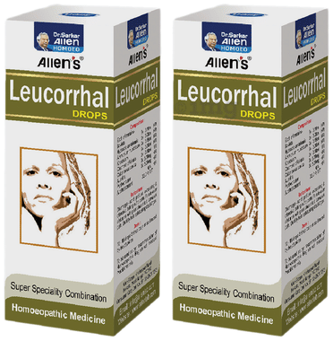 Allen's Leucorrhal Drops (30ml Each) Allen's Leucorrhal Drops (30ml Each)