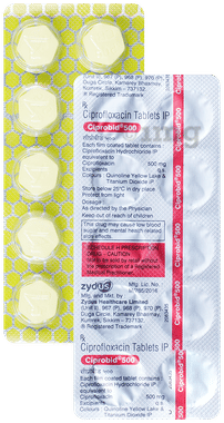 Ciprobid 500 Tablet