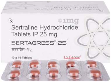 SERTAgress 25mg Tablet