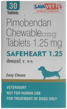 Safeheart 1.25 Pet Chewable Tablet