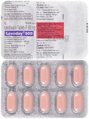 Levoday 500 Tablet
