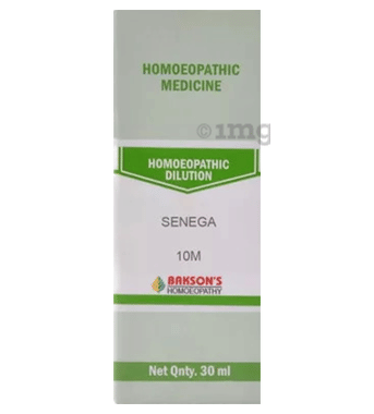 Bakson's Homoeopathy Senega Dilution 10M